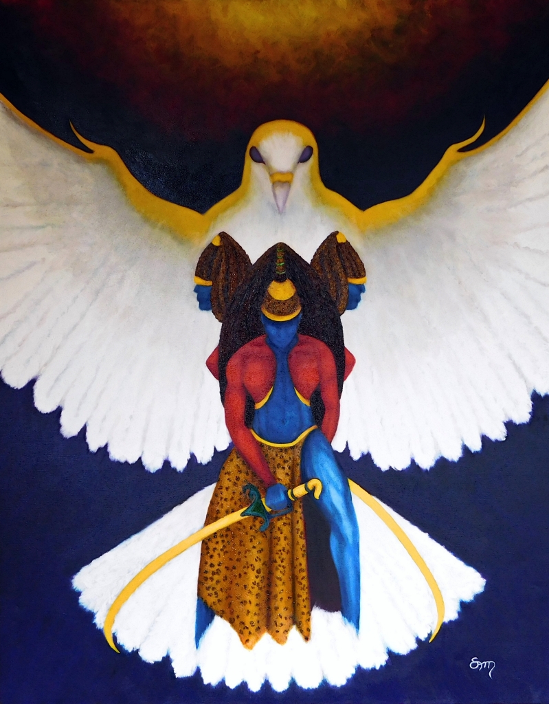 When Doves Cry, oil on 18x24 canvas