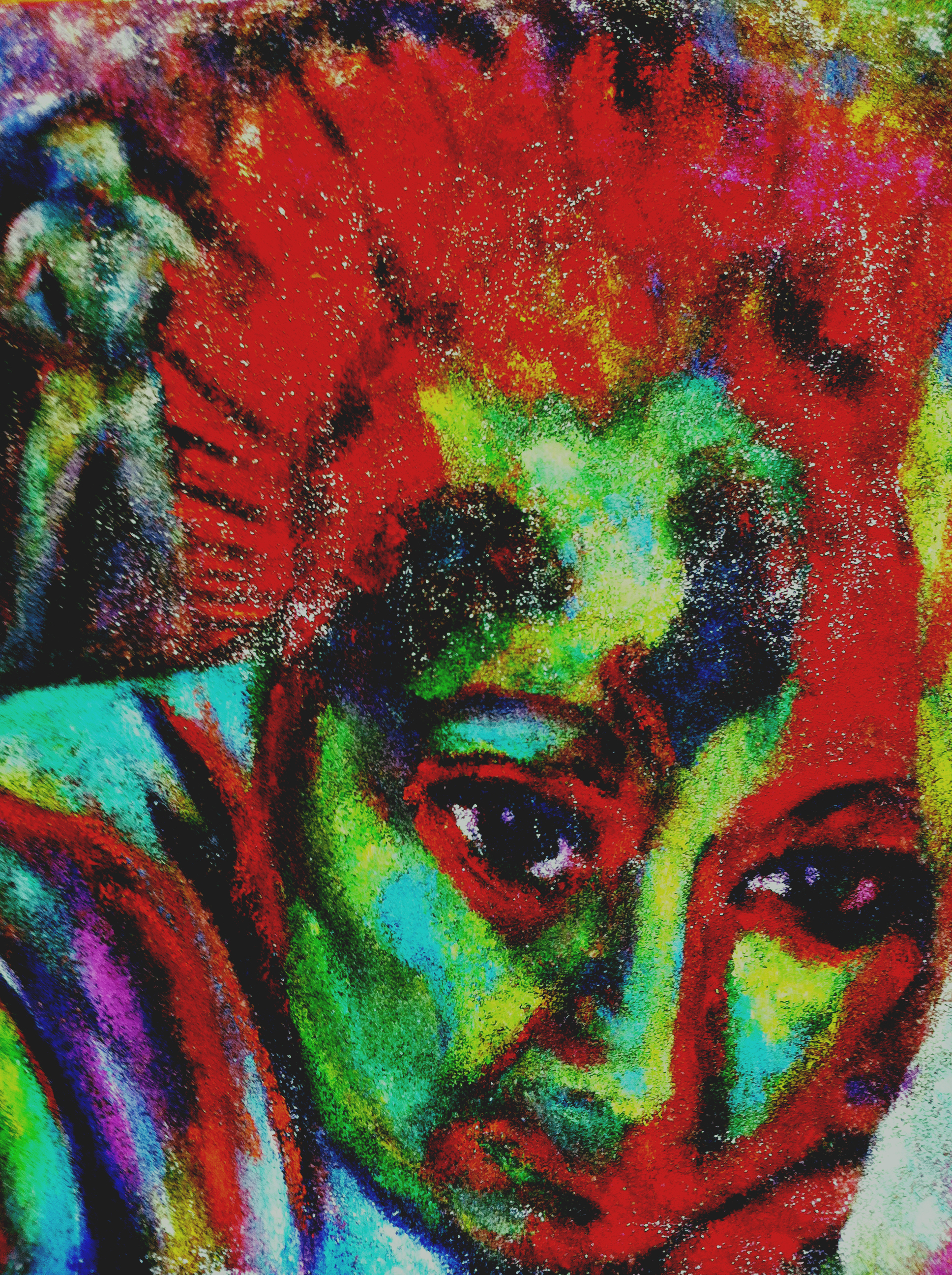 Hopeless, 18x24, oil over sand on canvas