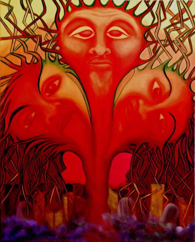 Soul Rising, oil on 24x30 canvas