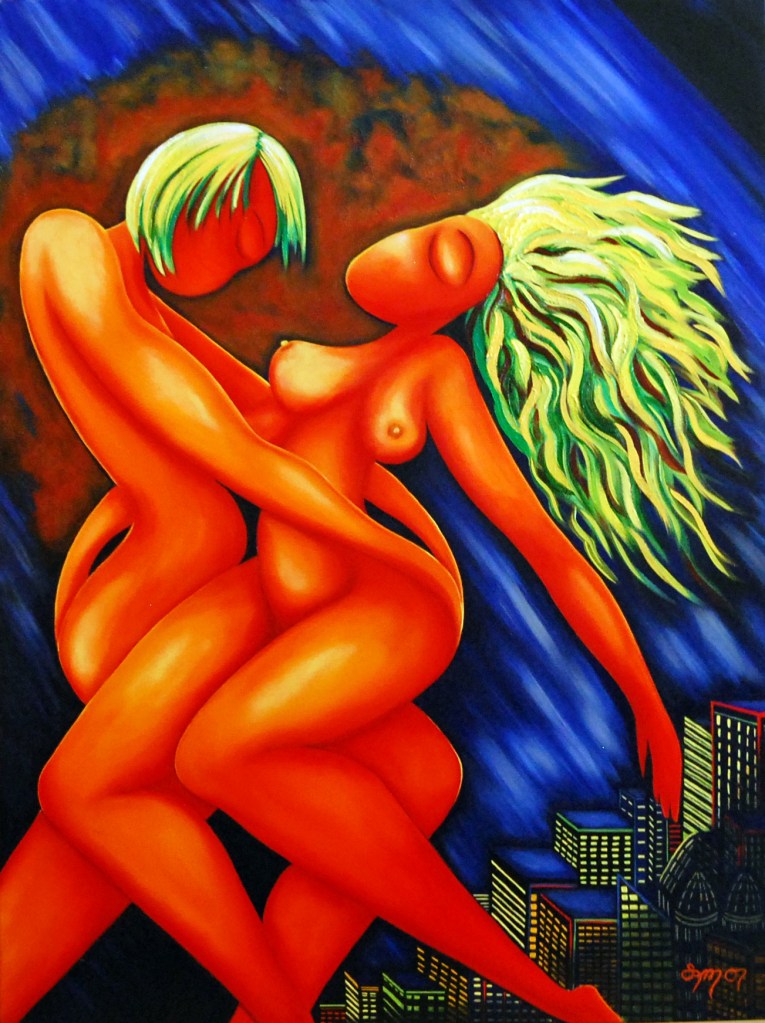 Heat, oil on 36x48 canvas