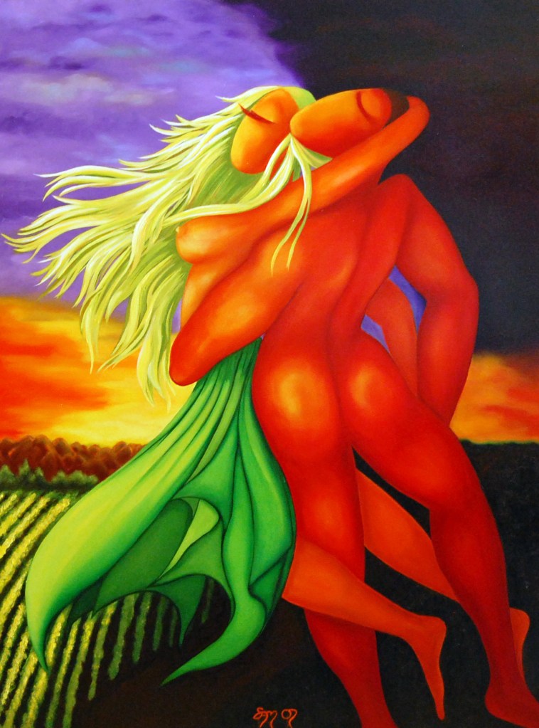 Desire, oil on 36x48 canvas